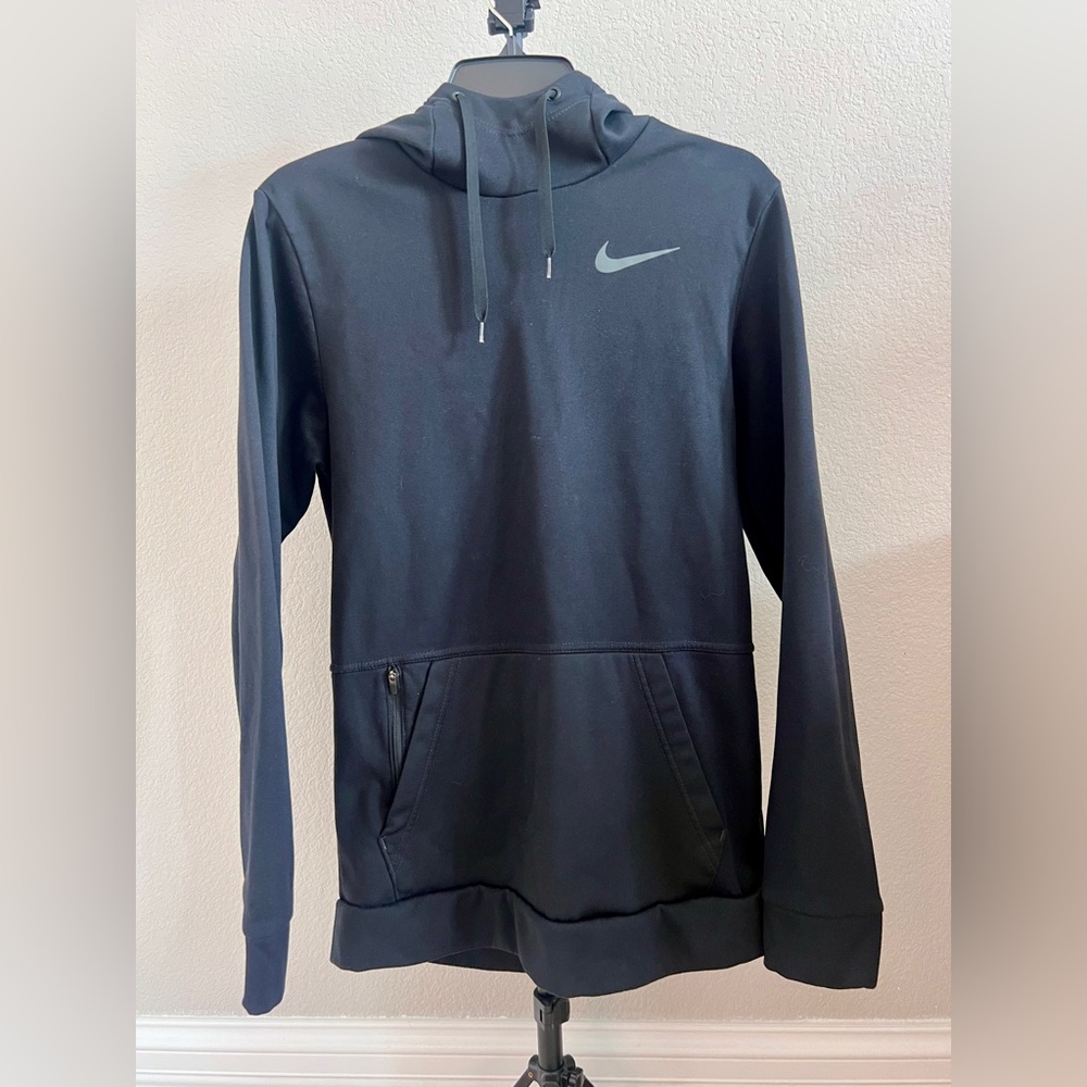 Nike Black Hoodie with Logo